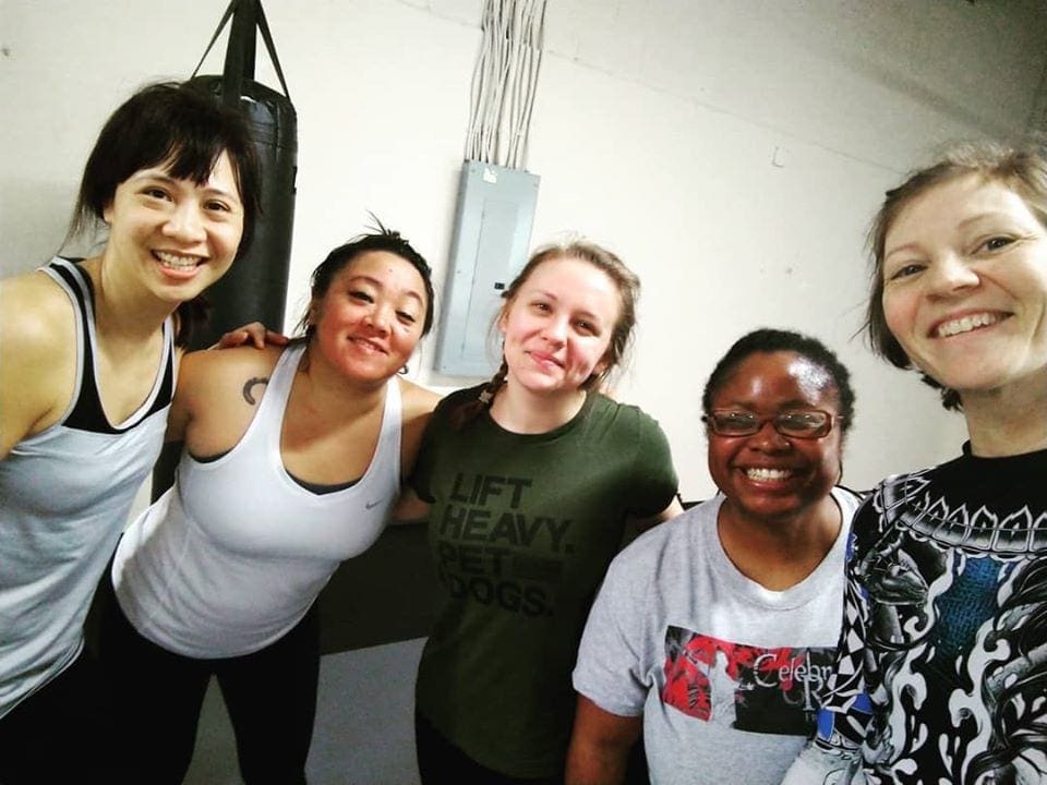 (Jiu Jitsu) The women's only class is off to a great start